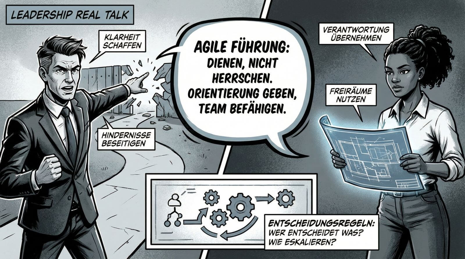 Selbstorganisierte Teams klappt nur mit Empowerment