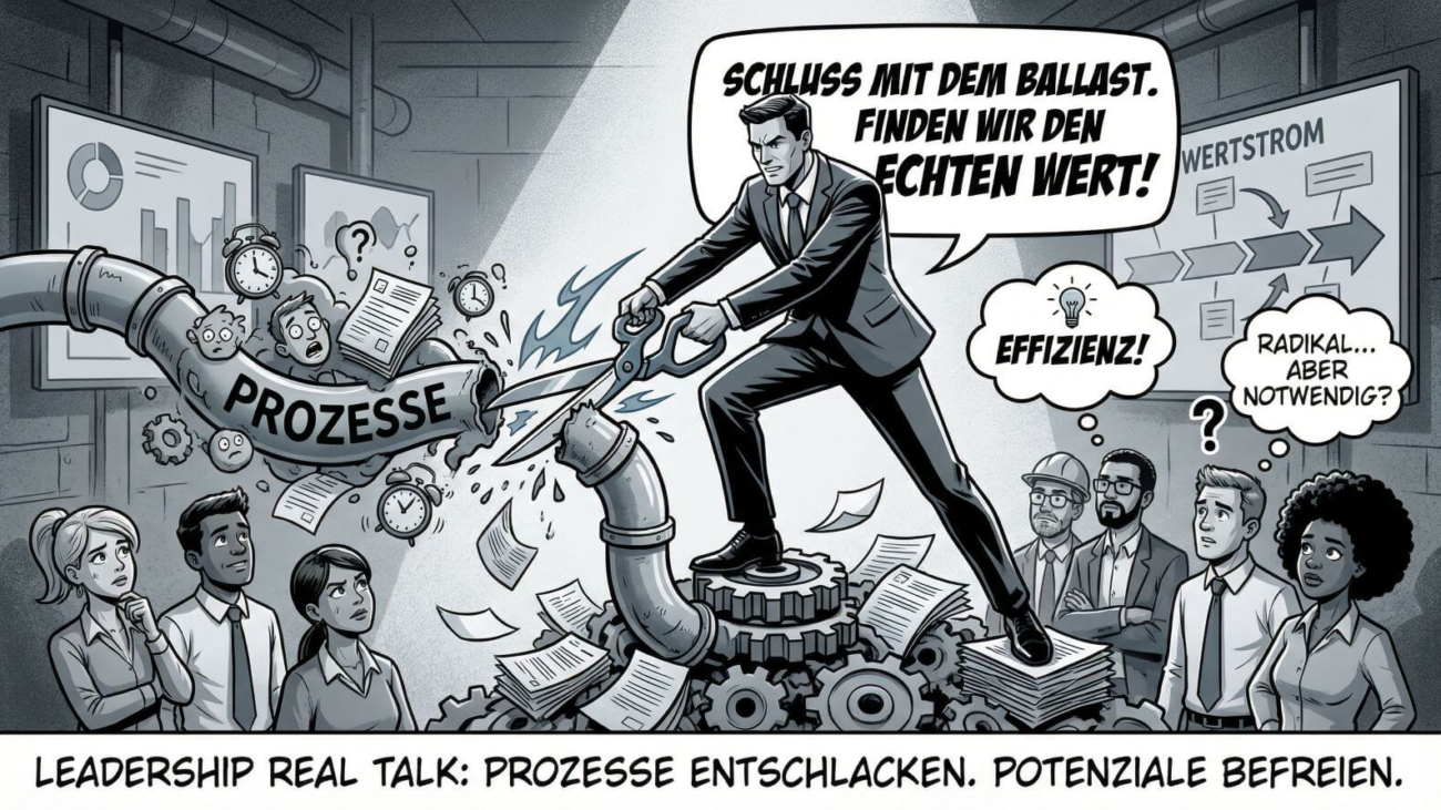 Wertstromanalyse Prozess schlank machen und Effizienzpotenziale finden Hymer Acceleration