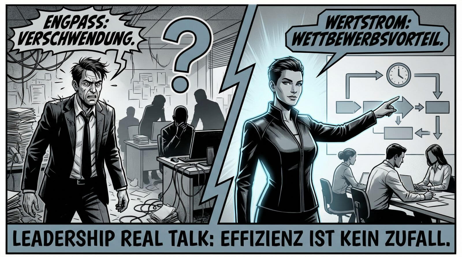 Wertstromanalyse nutzen, Engpässe lösen und effektiv in den Wettbewerb treten