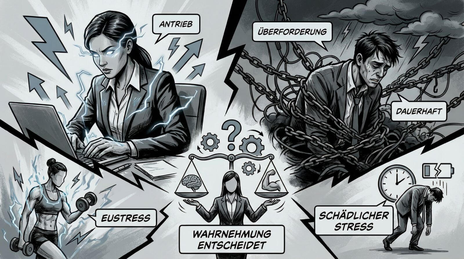 Wie entsteht Stress – und warum ist Eustress nicht das Problem